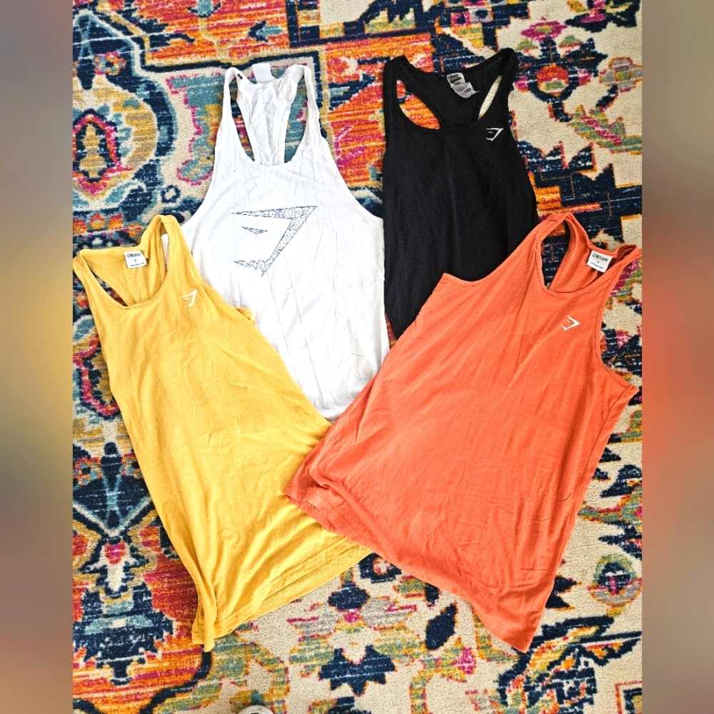 Gymshark Tank Top Bundle